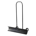 Snowcaster 70SNC 36-Inch Heavy Duty Bi-Directional Wheeled Snow Pusher, Black