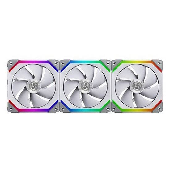 120mm white case fan 3-pack K53769