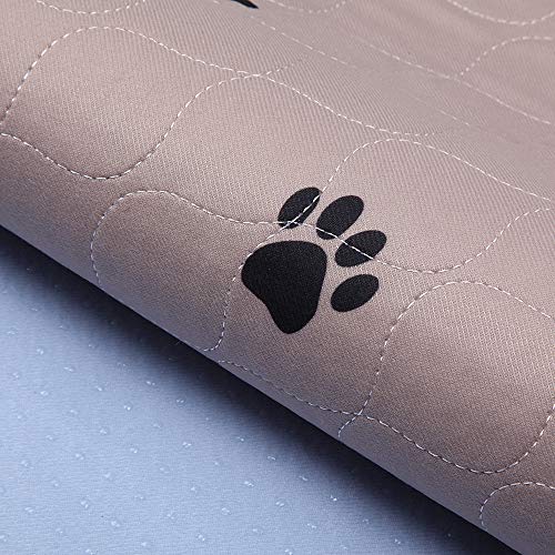 Washable Dog Pee Pads with Puppy Grooming Gloves Q342