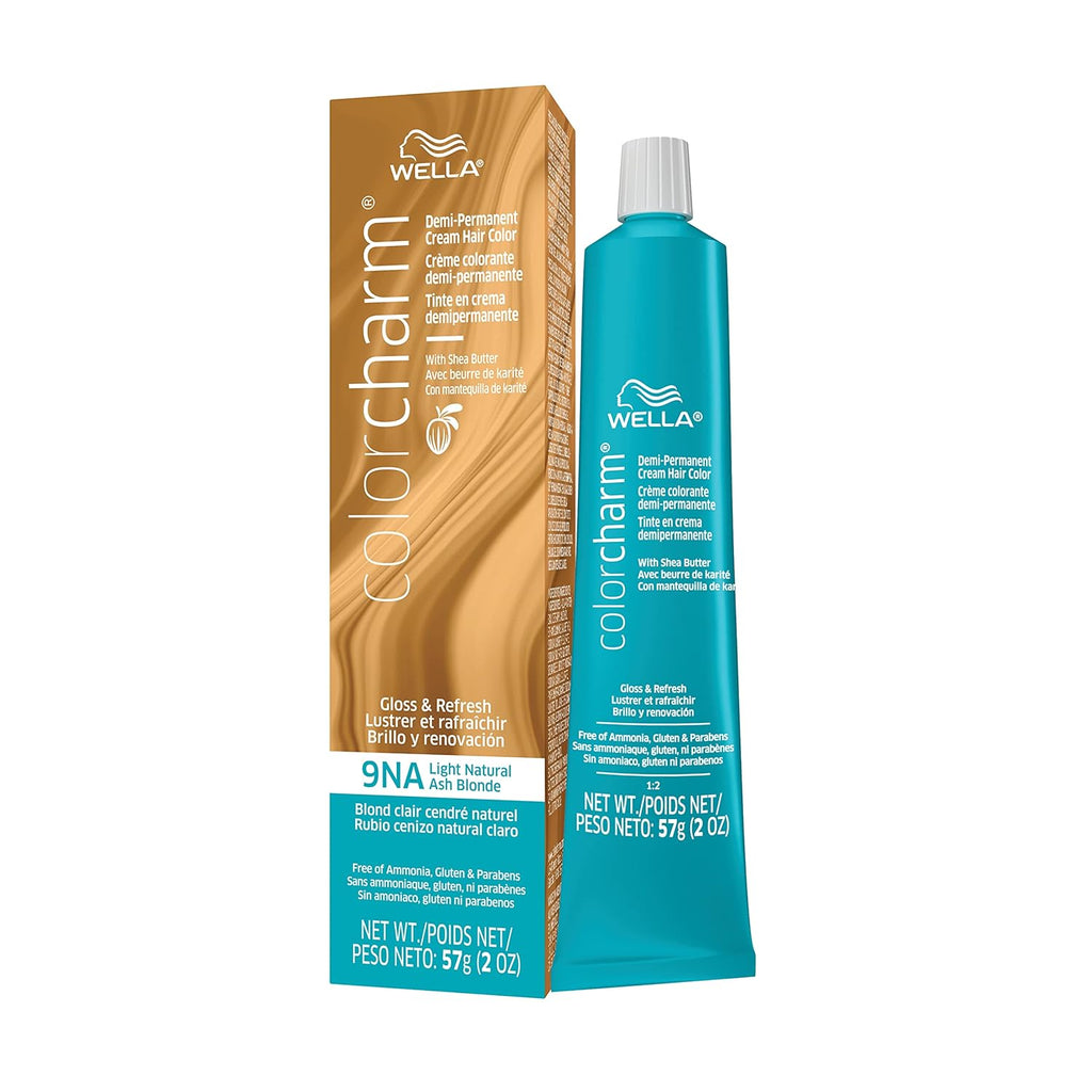 Demi Permanent Hair Color, Light Natural Ash Blonde with Developer U353062