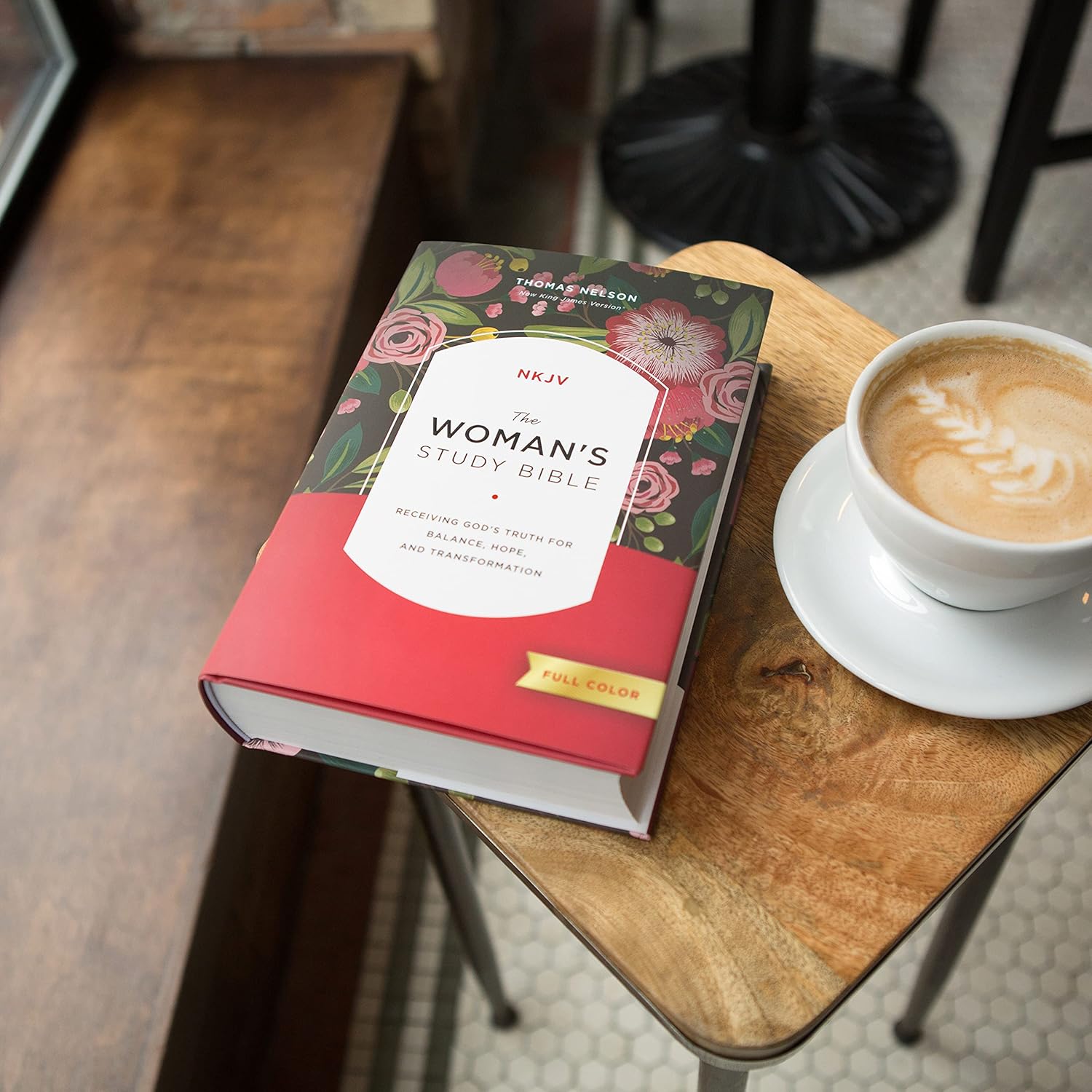 The Woman's Study Bible, Hardcover, Red Letter, Full-Color Edition X343