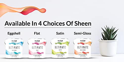 Interior & Exterior Paint and Primer in White, Flat Sheen, 1 Gallon W9951