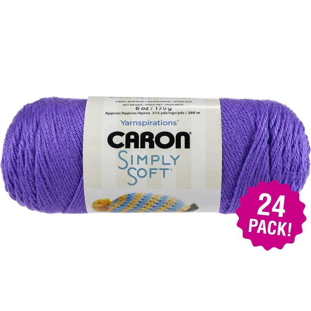 Purple Soft Yarn 24-Pack P623473