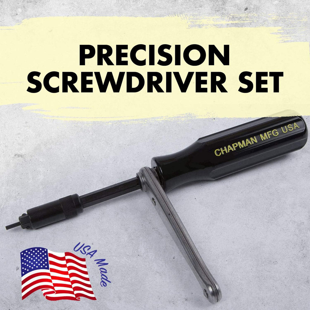 24-Piece Screwdriver Set with Phillips, Hex & Flathead Bits, Mini Ratchet, Yellow Case B528