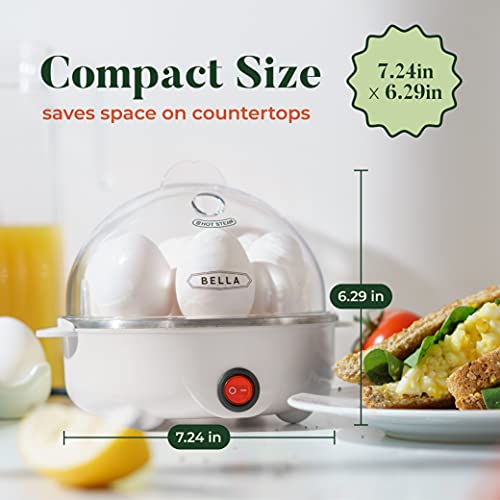 Rapid Electric Egg Cooker for 7 Eggs - Black and White G71863
