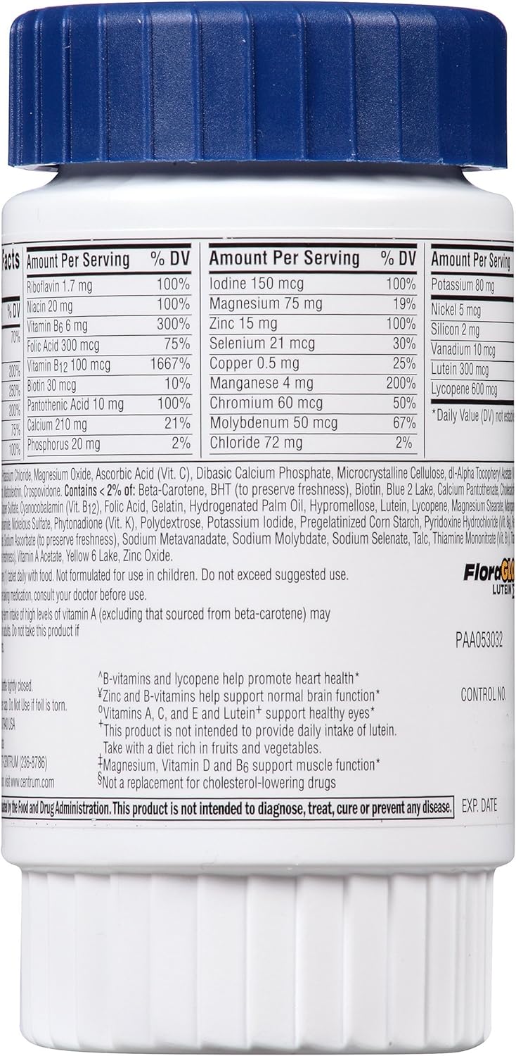 Multivitamin & Multimineral Supplement Tablets, 400 Count X396199