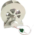 100W 1-35V Water Wheel Generator, Hydroelectric Generator Low Speed Disc Generator for Landscape Decoration Outdoor (Color : White, Size : 100W)