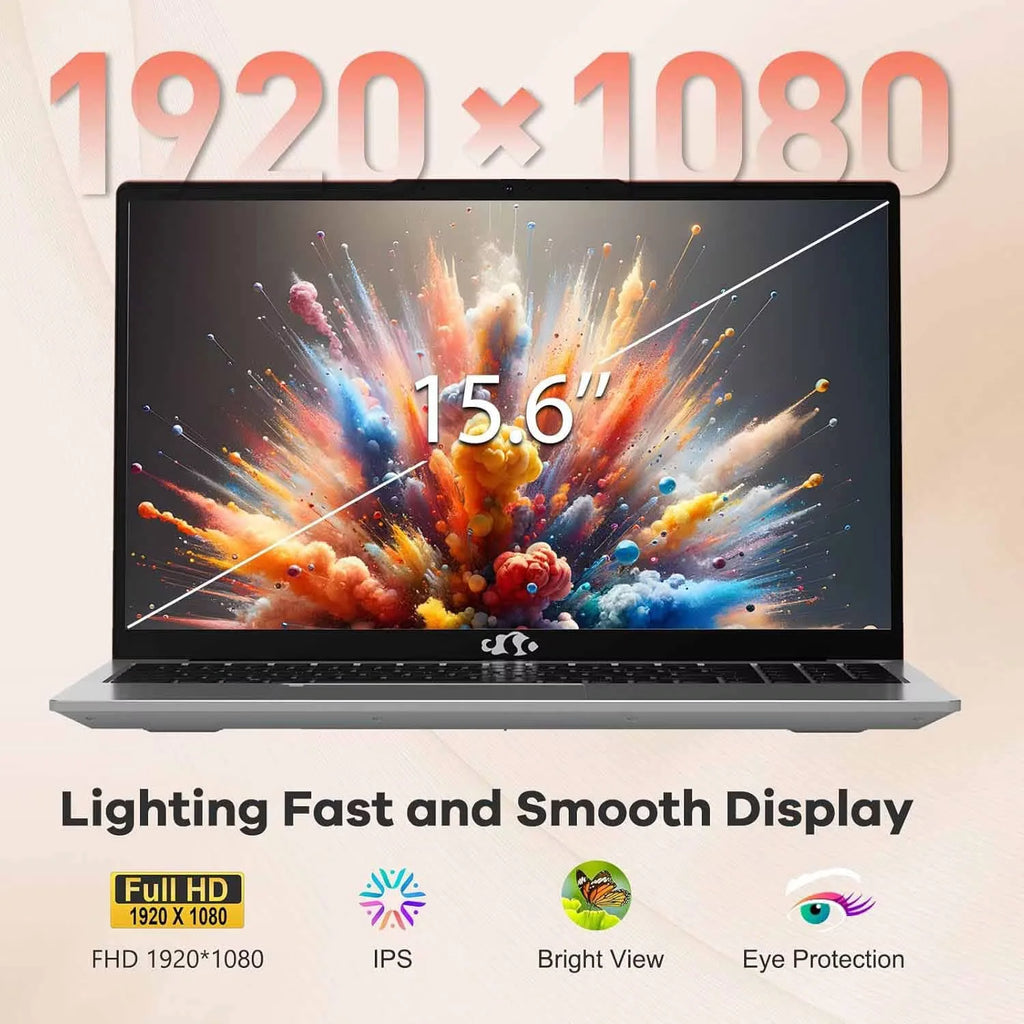 15.6" IPS FHD Gaming Laptop, AMD Ryzen 5 6600H, 16GB DDR5 RAM, 1TB SSD F6939
